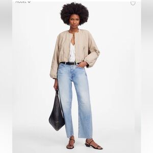 Madewell The Darted Barrel-Leg Jean
Edmonson WashRigid NWT SZ 32